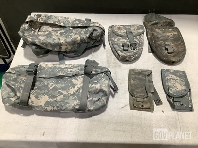 (70) Entrenching Tool Carriers, (27) Waist Packs & (213) M4 Two Mag Pouches