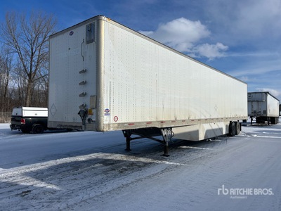 2015 Utility 4000D-X 53 ft x 102 in T/A Van Trailer