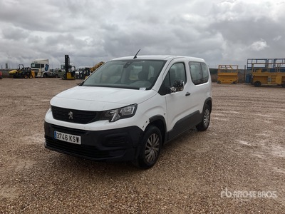 2018 Peugeot Rifter Fourgonnette de passagers (Inoperable)