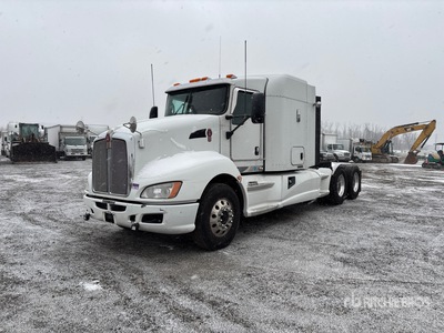 2015 Kenworth T660 6x4 Cabeza Tractora Cabina Dormitorio