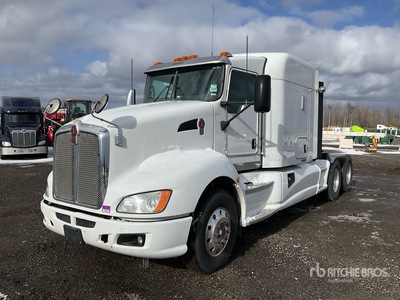 2015 Kenworth T660 6x4 Tracteur routier couchette