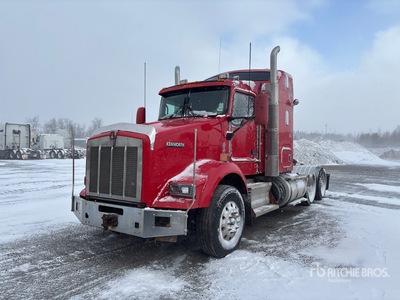 2012 Kenworth T800 6x4 Cabina con cuccetta per trattore stradale