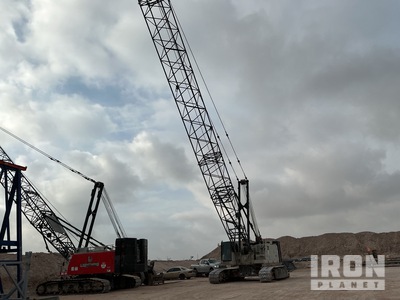2011 Link-Belt 110-T 110 ton Gru tralicciata cingolata