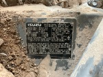 Engine with Emission Label