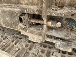 Undercarriage with Left Track Tensioner