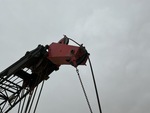Crane Superstructure with Boom Point Section