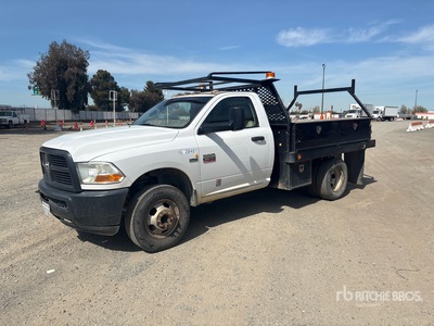 2012 Dodge RAM 3500 4x2 Flatbed Truck