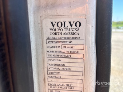 2022 Volvo VHD84F300 8x4 Tri/A-kiepwagen