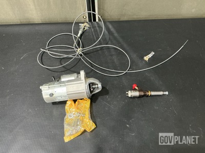 (23) Push-Pull Assemblies, (2) Fuel Injectors, (2) Starters & Assorted Items