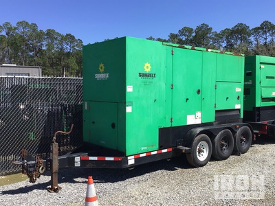 2015 Cummins C300D6R 300 kW Mobile Generator Set