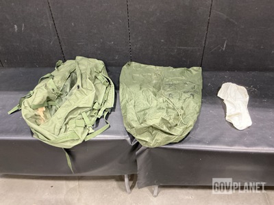 (2) Clothing Bags, (26) Duffel Bags & Assorted Items