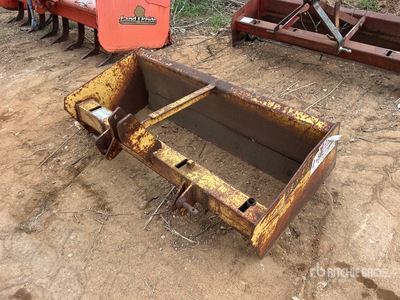 50 in 2-Point Tractor Box Blade Accesorios de barrido