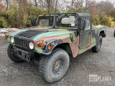 1996 AM General M1097A2 HMMWV 2 Door Soft Top w/Truck Body