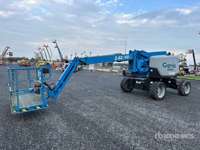 2017 Genie Z62-40 4WD Diesel رافعة بذراع