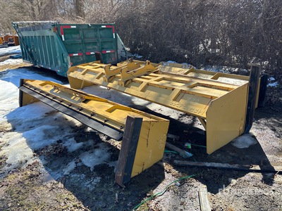 Quantity of (3) 2 - 14' & 1 - 12' Snow Pusher