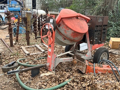 TK CM9 9 cft Portable Concrete Mixer (Inoperable)