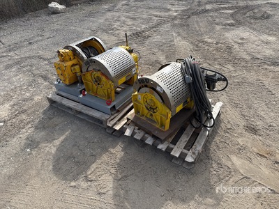 Ingersoll PS4000 4 ton Qte de Treuils Pneumatiques Qty Of Pneumatic Treuil