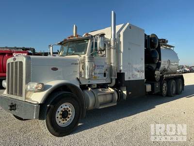 2019 Peterbilt Vacuum Truck 8x4 Twin-Steer Vacuum Tanker Truck