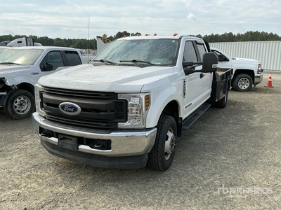 2018 Ford F-350 XL 4x4 Crew Cab Platte vrachtwagen