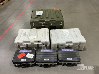 (16) Assorted Storage Cases