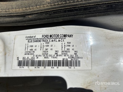 2013 Ford F-750 XL 4x2 Wywrotka S/A