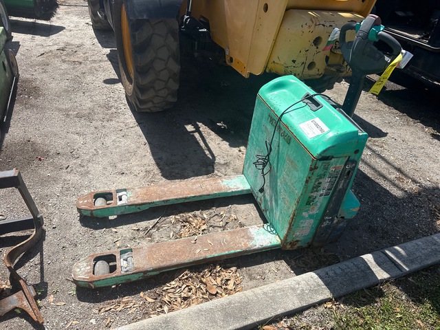 2023 Mitsubishi PW23 4500 lb Electric Pallet Jack (Inoperable)