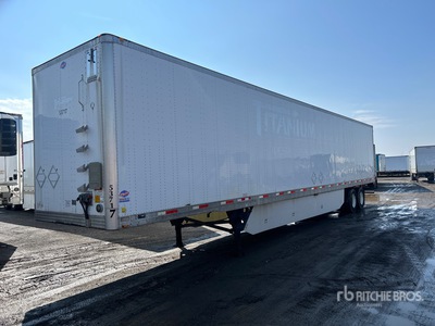 2017 Utility VS2DX 53 ft x 102 in T/A Van Trailer