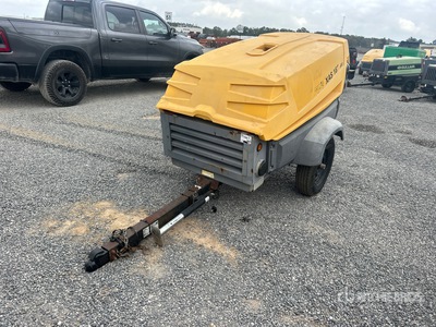 2008 Atlas Copco XAS185 185 cfm Mobile Compresor de aire