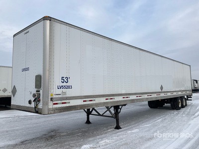 2016 Manac 94253A311 53 ft x 102 in T/A Van Trailer