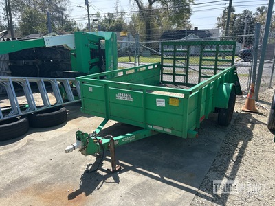 2015 Anderson SS610LS 10 ft S/A Utility Trailer