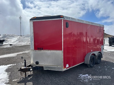 2007 Hercules 14 ft T/A Remolque Cerrado