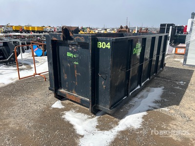 10 Yard Mini Hook Lift Roll-Off Container