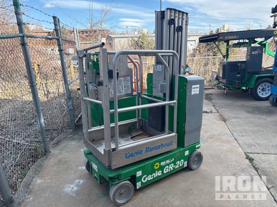 2016 Genie GR-20 Vertical Mast Lift