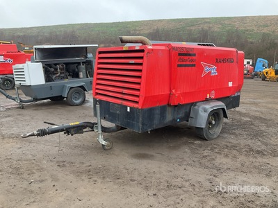 2012 Atlas Copco XAHS237 Mobile Compresor de aire
