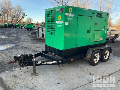 2015 Multiquip DCA70USJMQRP 70 kVA Mobile Generator Set