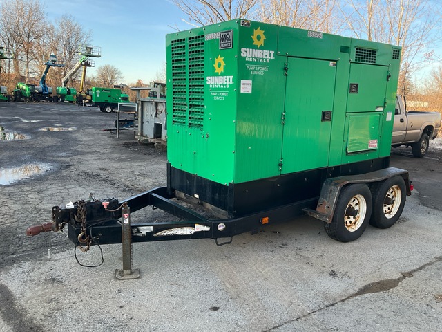 2015 Multiquip DCA70USJMQRP 70 kVA Mobile Generator Set