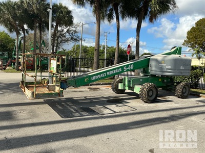 2017 Genie S-40 4WD Diesel Piattaforma monobraccio