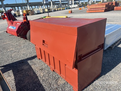 JOBOX w/contractor supplies Job Site Box