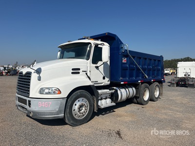 2016 Mack CXU613 6x4 T/A Dump Truck