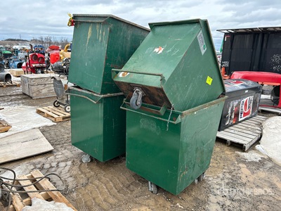 Quantity of (4) Waste Bins