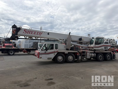 2008 Link-Belt HTC8675 Series II 75 ton 8x4 Hydraulic Truck Crane
