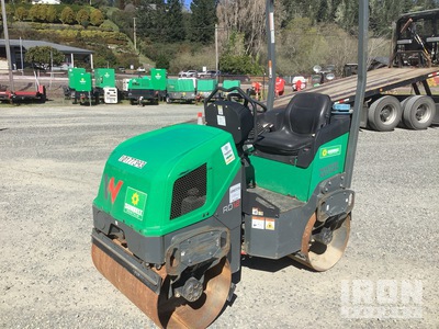 2019 Wacker RD12A Double Drum Roller