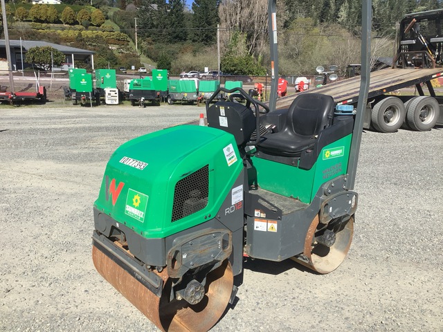 2019 Wacker RD12A Double Drum Roller