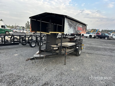 S/A Portable Barbecue Pit Trailer