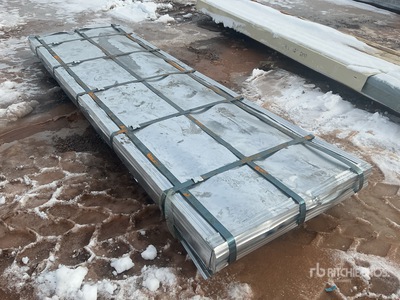Quantity of (160) 10 ft Steel Roofing Divers