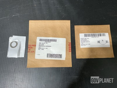 (37) Plate Spacers, (66) Helical Compression Springs & Assorted Items