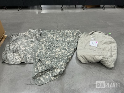 (22) Wet Weather Ponchos, (20) Wet Weather Poncho Liners & Assorted Items