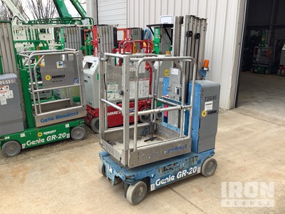 2015 Genie GR-20 Vertical Mast Lift