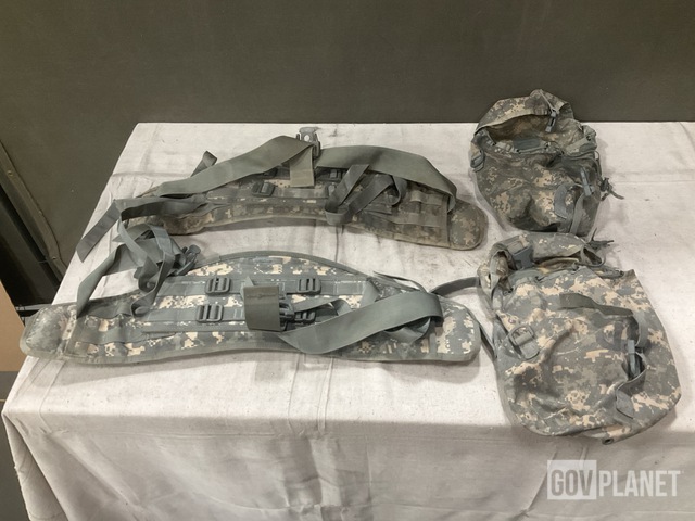 (90) Molded Waist Belts & (170) Sustainment Pouches
