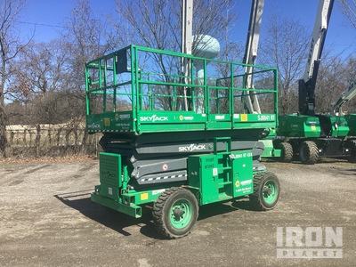 2017 Skyjack SJ8841RT Diesel 4x4 Schaarlift